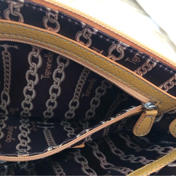 NWOT Tignanello Leather Shoulder Bag - Picture 5 of 13
